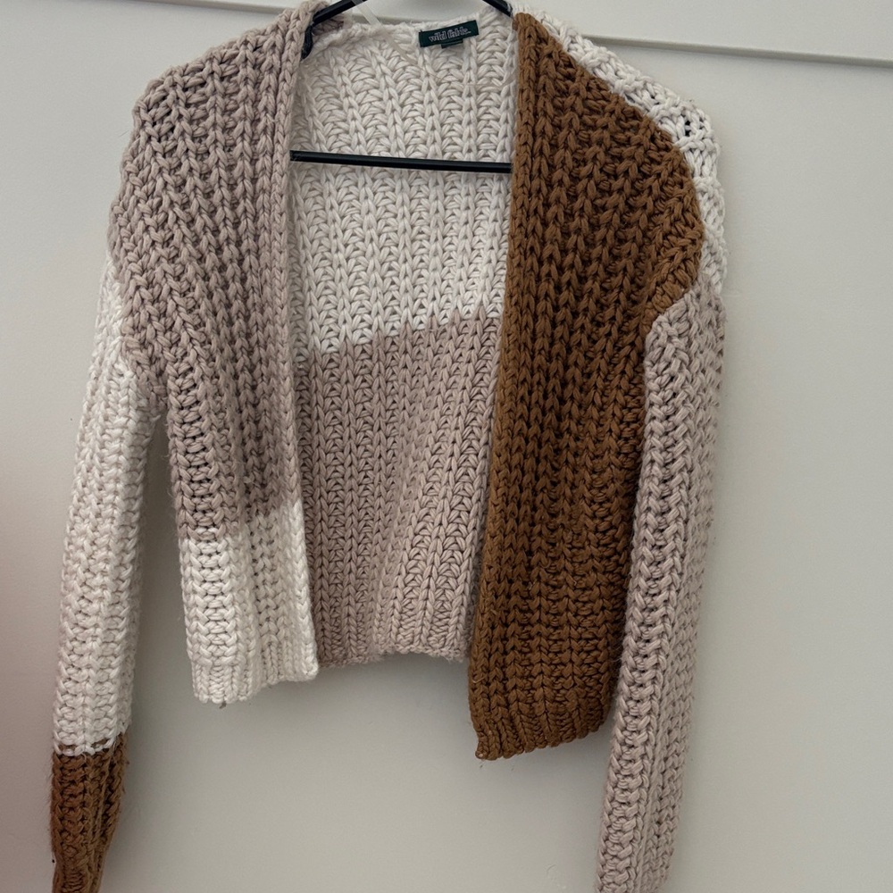 Wild Fable Multicolor Knit Cardigan
